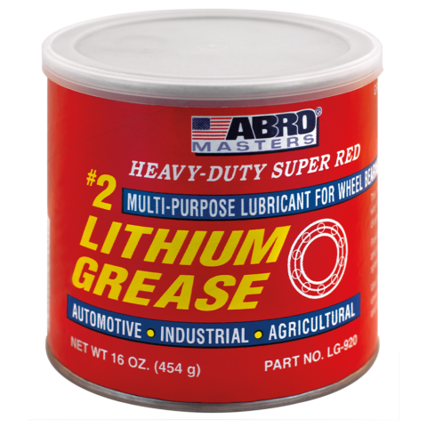 #2 Super Red Lithium Grease - ABRO