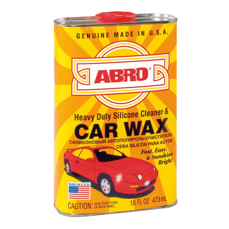 Silicone Cleaner & Car Wax - ABRO
