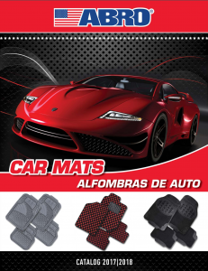 Car Mats Catalog