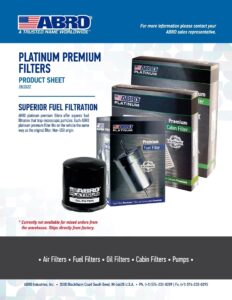 Platinum Premium Filters