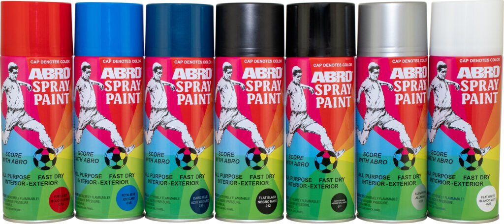 Abro Spray Paint, For Wood and Metal, 400 ML at Rs 130/piece in