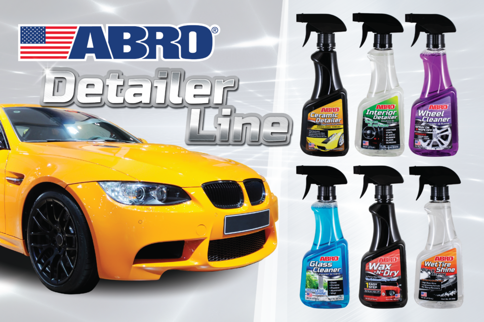 ABRO New Detailer Line ABRO