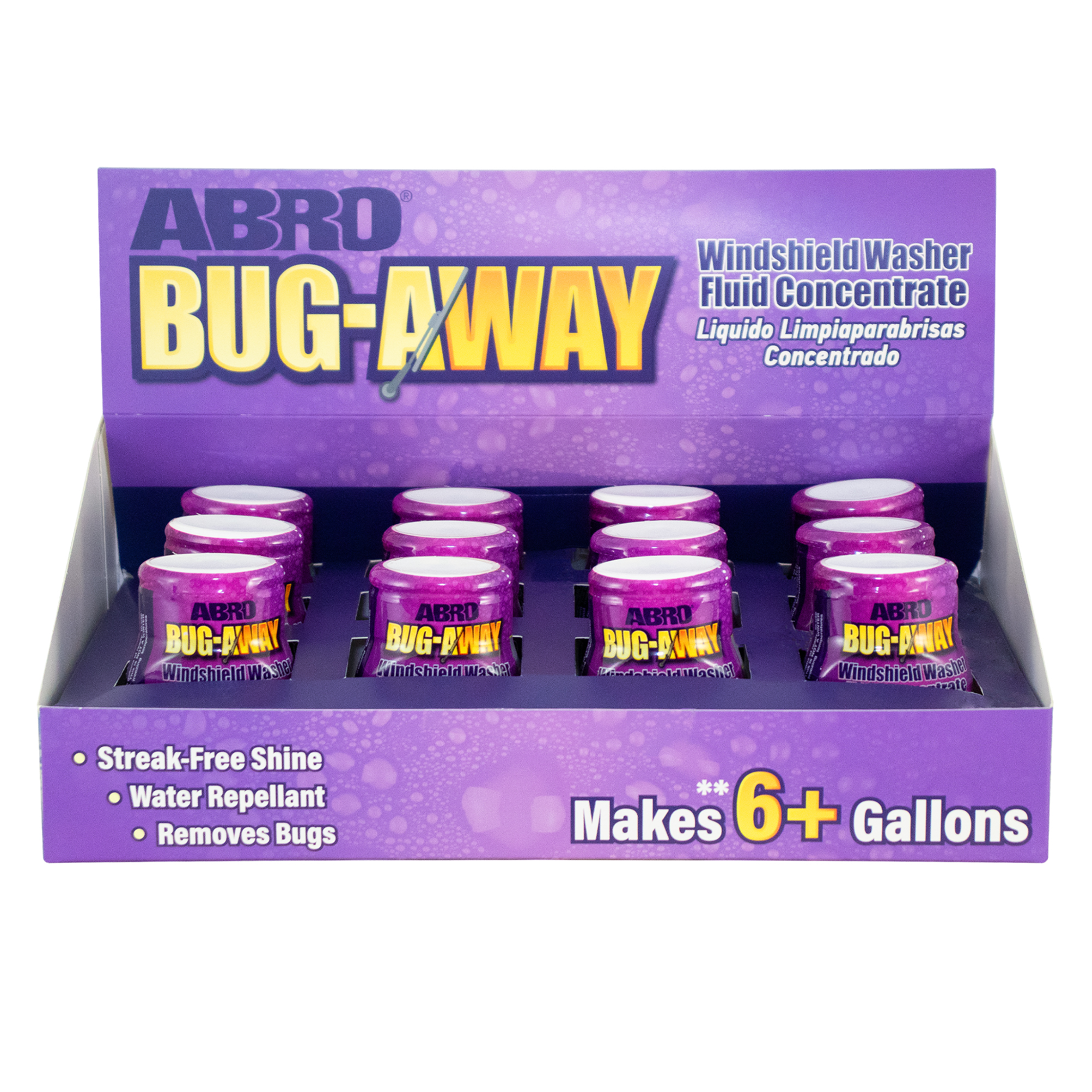 Bug-Away Windshield Washer Fluid Concentrate - ABRO
