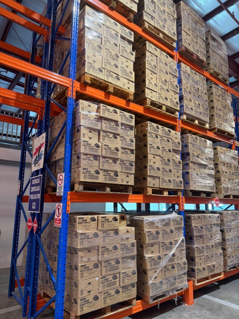 New ABRO Panama warehouse racks