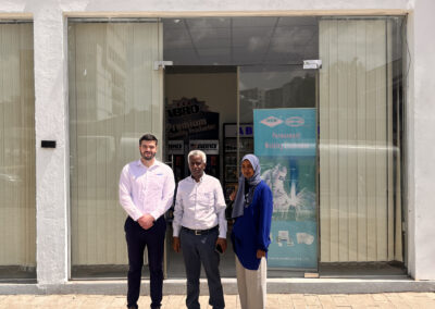 Addis Ababa with Sales Manager and Owner