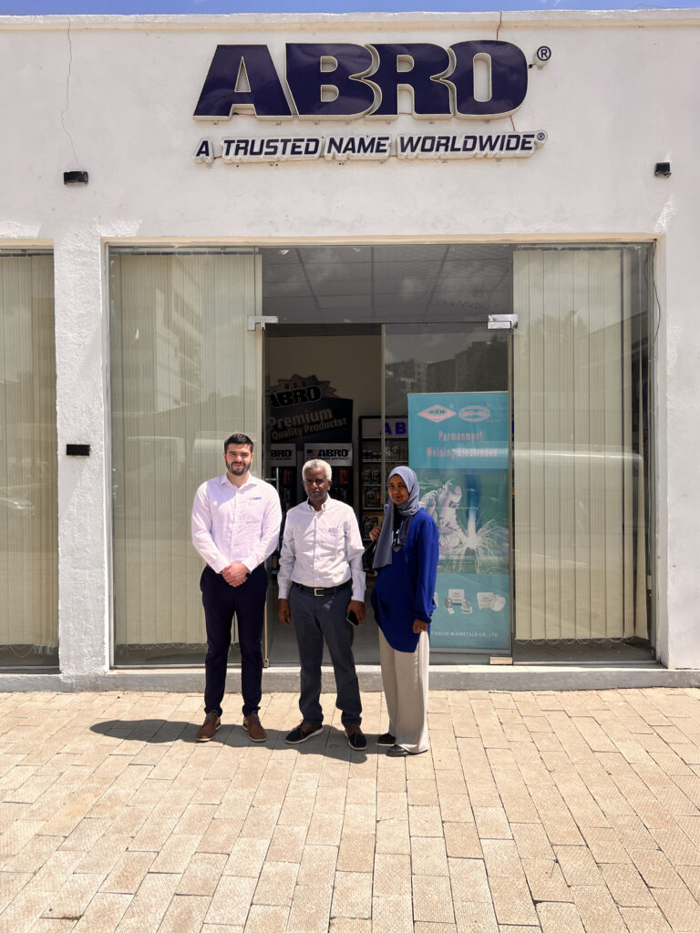 Addis Ababa with Sales Manager and Owner