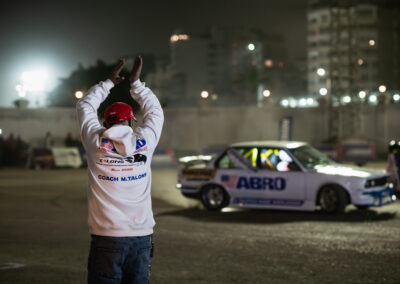 ABRO Sponsored car in driving school
