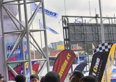 Outside Expo Motriz Crowd