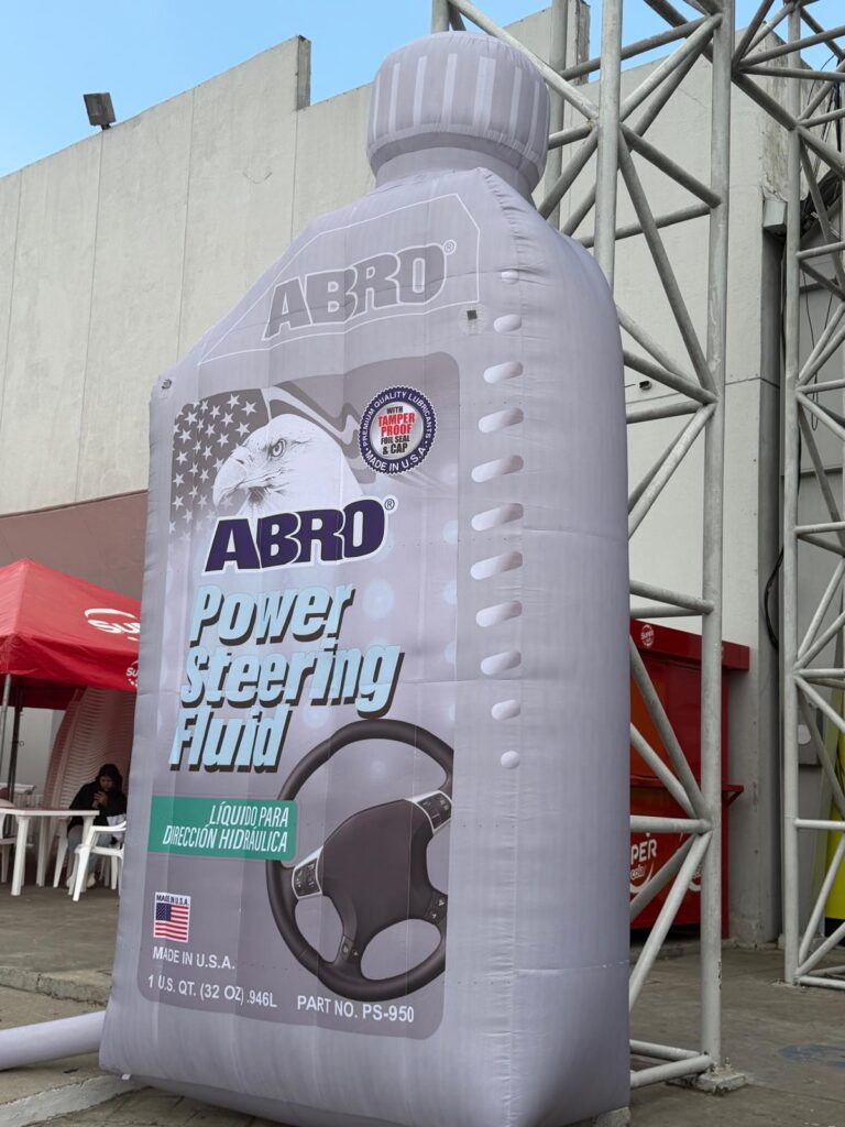 ABRO Blow Up Power Steering Bottle
