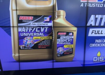 ABRO ATF CVT Promotional Wall