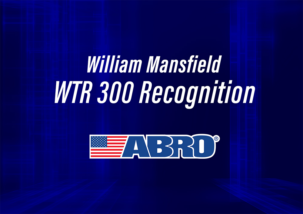 William Mansfield - WTR Recognition