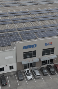 Front of ABRO Panama Warehouse